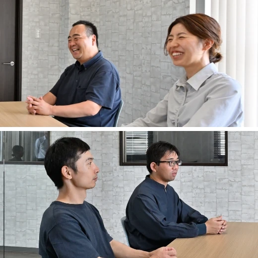 社員による座談会の様子