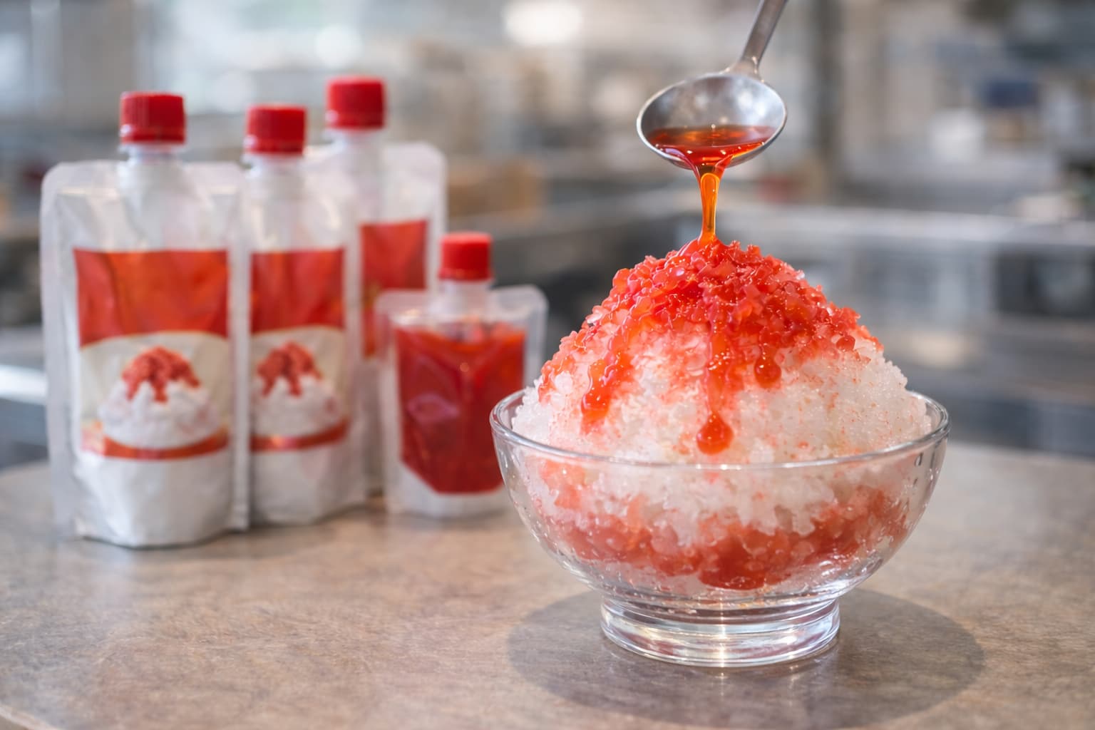 小ロット150kg～｜かき氷シロップOEM製造の進め方